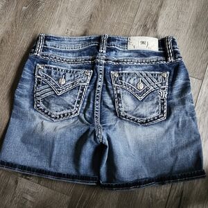 Miss Me  Blue Denim Shorts